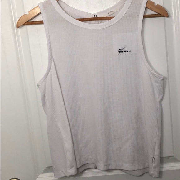 Vans Tops - Vans white tank top